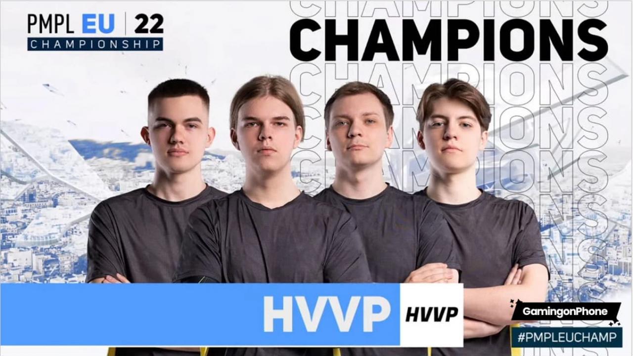 HVVP crowned as PMPL EU Champions 2022