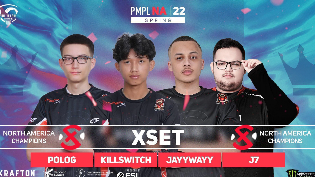 XSET crowned as PMPL North America Champions