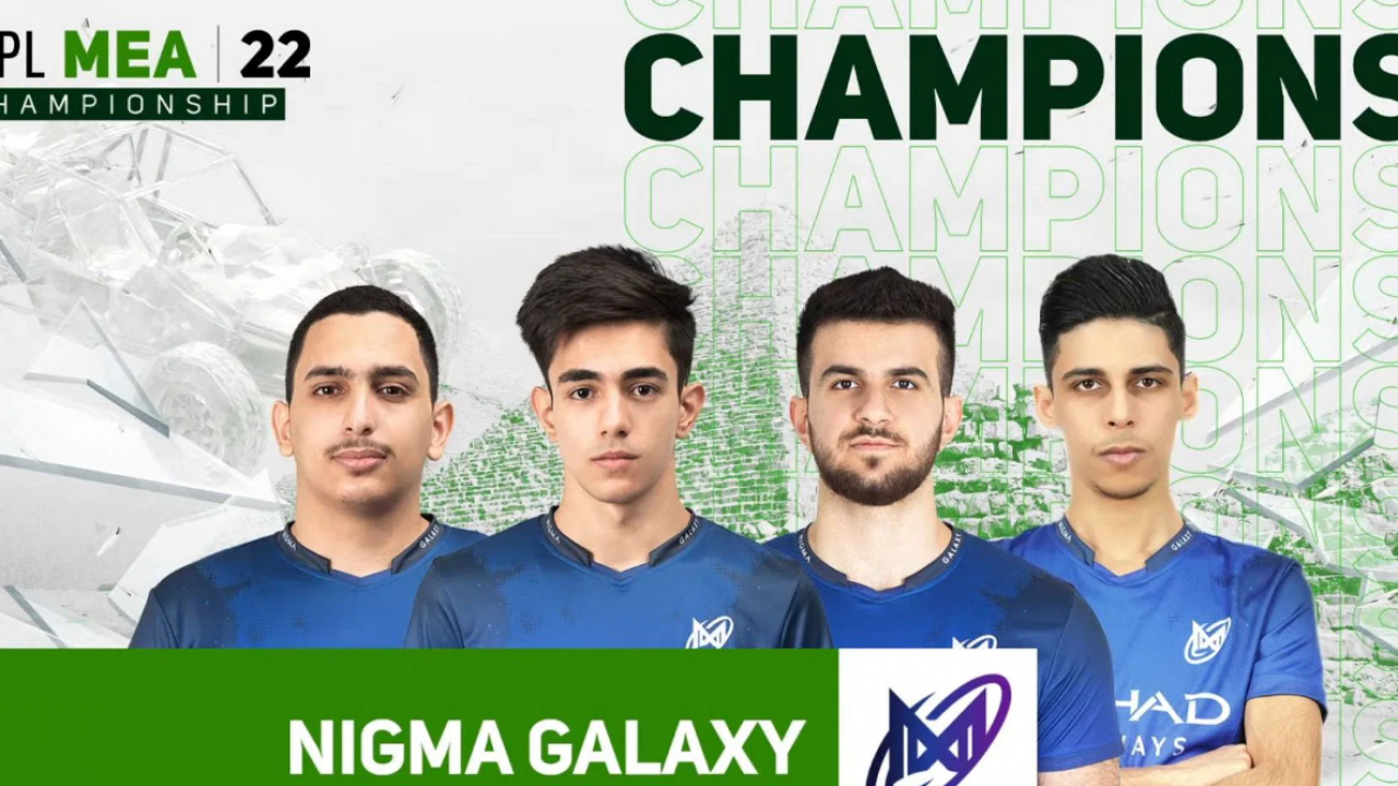 Nigma Galaxy crowned as PMPL MEA Champions