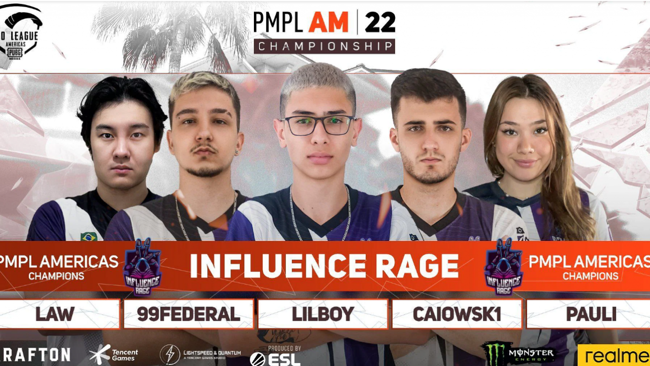 Influence Rage crowned as PMPL America Champions