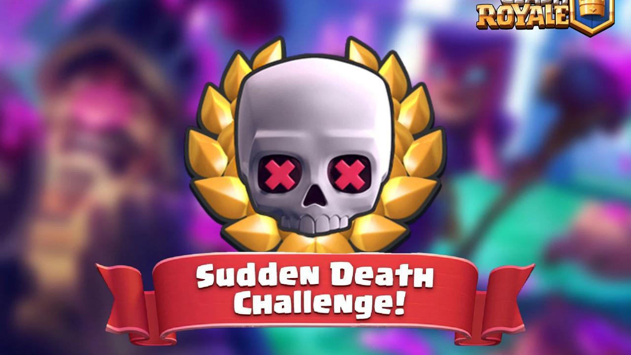 Which common cards are best to use in a Sudden Death challenge?