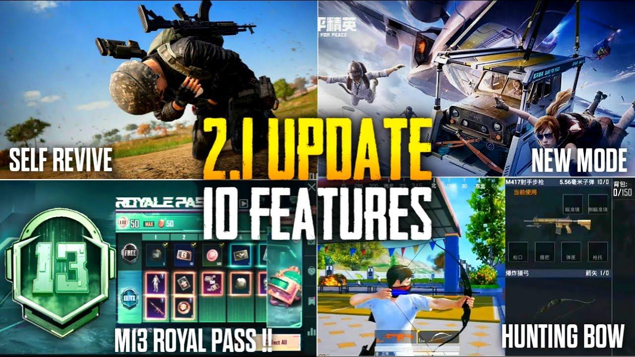 All you need to know about PUBG Mobile 2.1 update