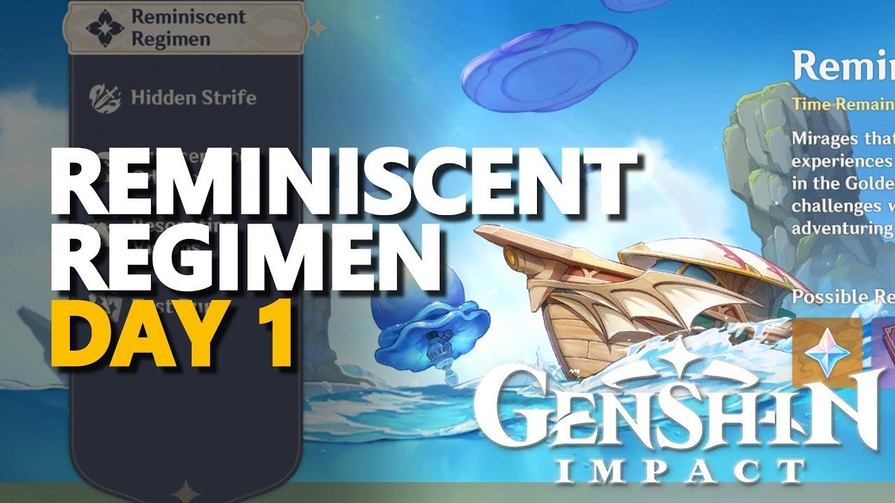 Genshin Impact New Event: Reminiscent Regimen