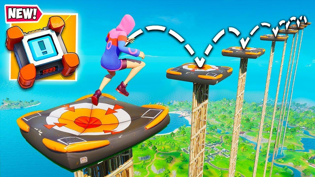 Tips to bounce on Separate Crashpads in Fortnite
