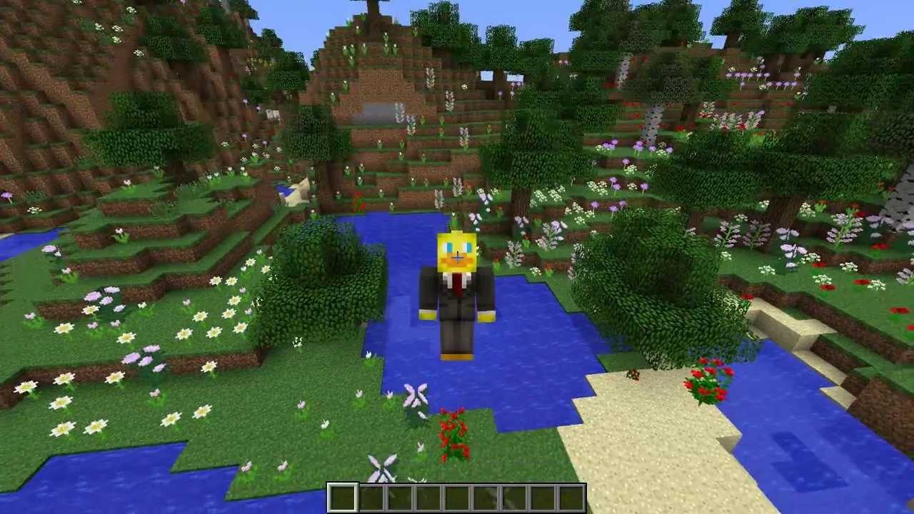 Where can we find Flower Forest in Minecraft?