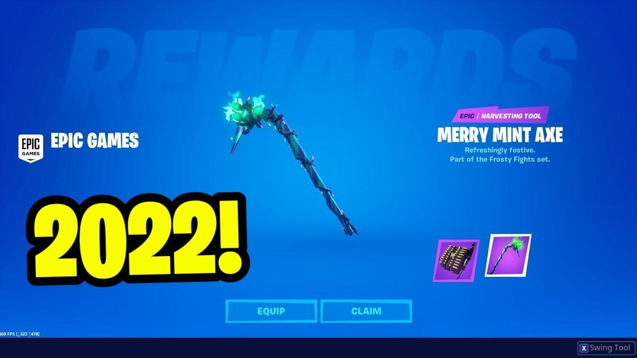Where to find Minty Pickaxe in Fortnite?
