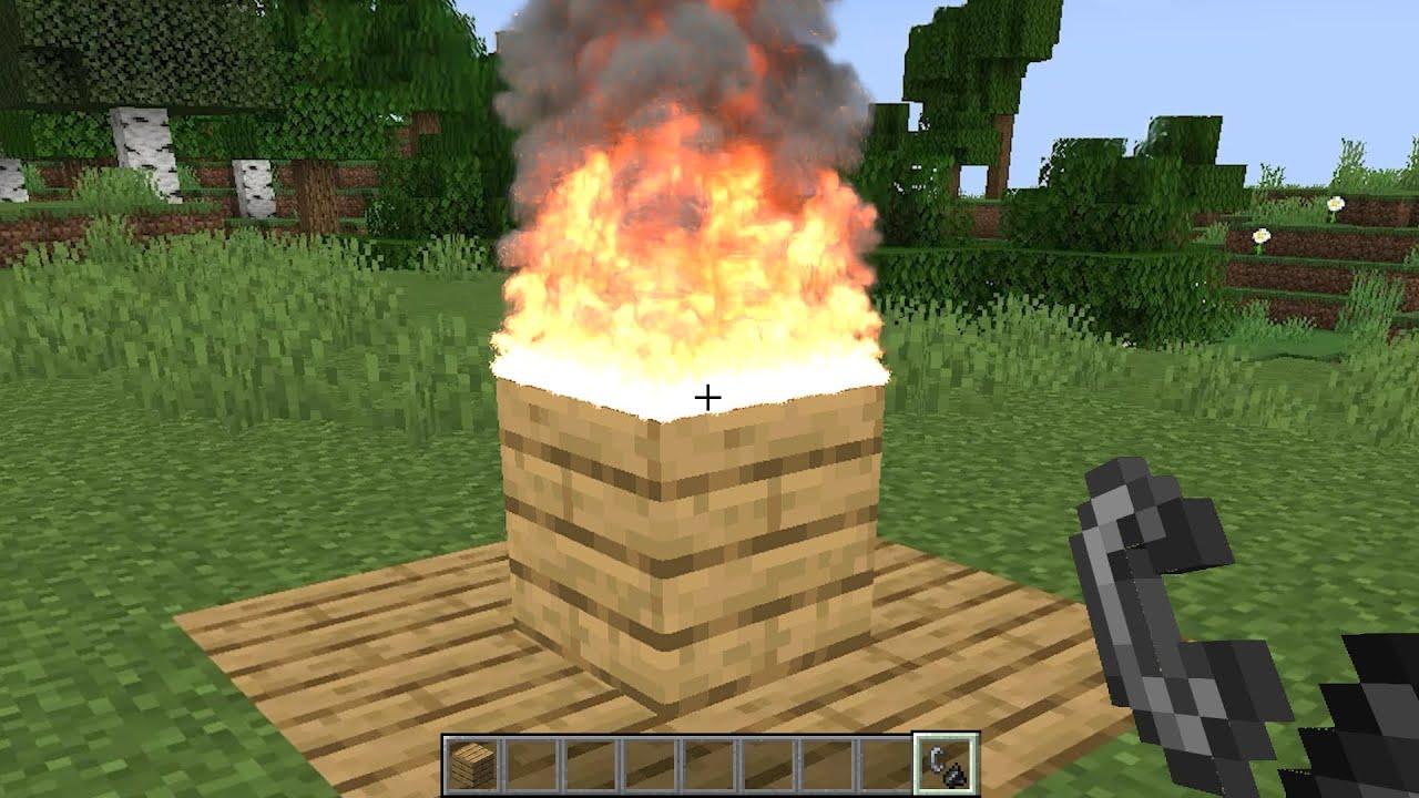 How to obtain Fire in Minecraft?