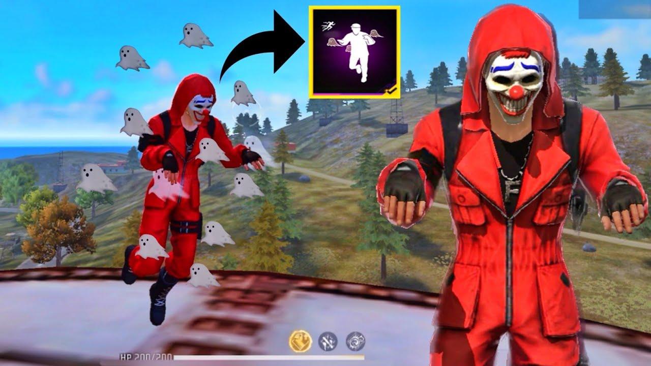 Ghost float emote guide in Free Fire MAX
