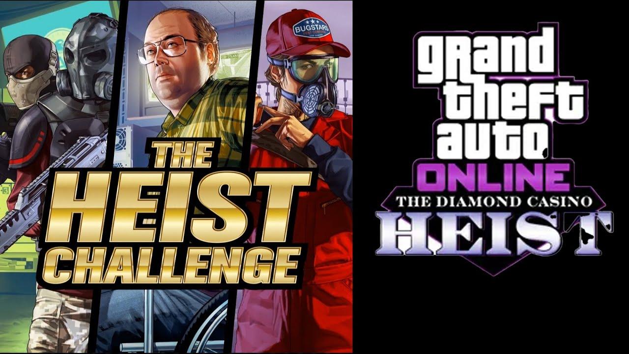 What are the clothing rewards for GTA Online Heist challenge?