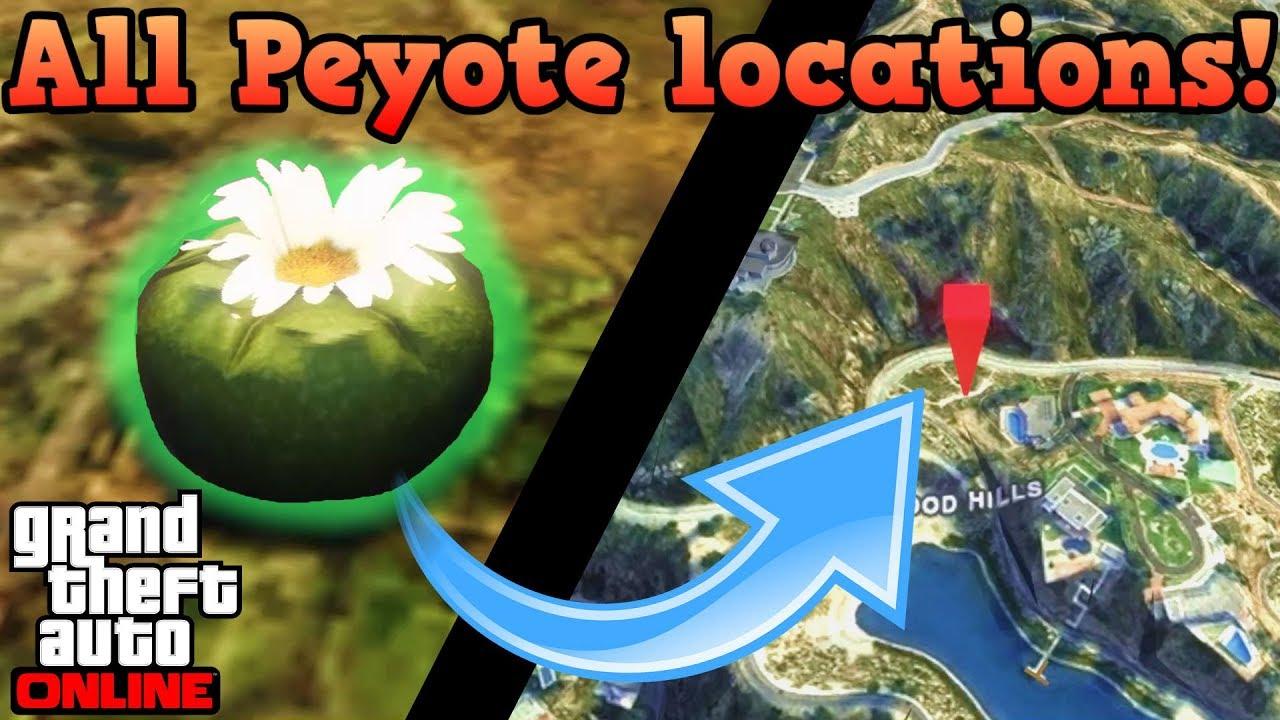 What are Peyote Plants in GTA V?