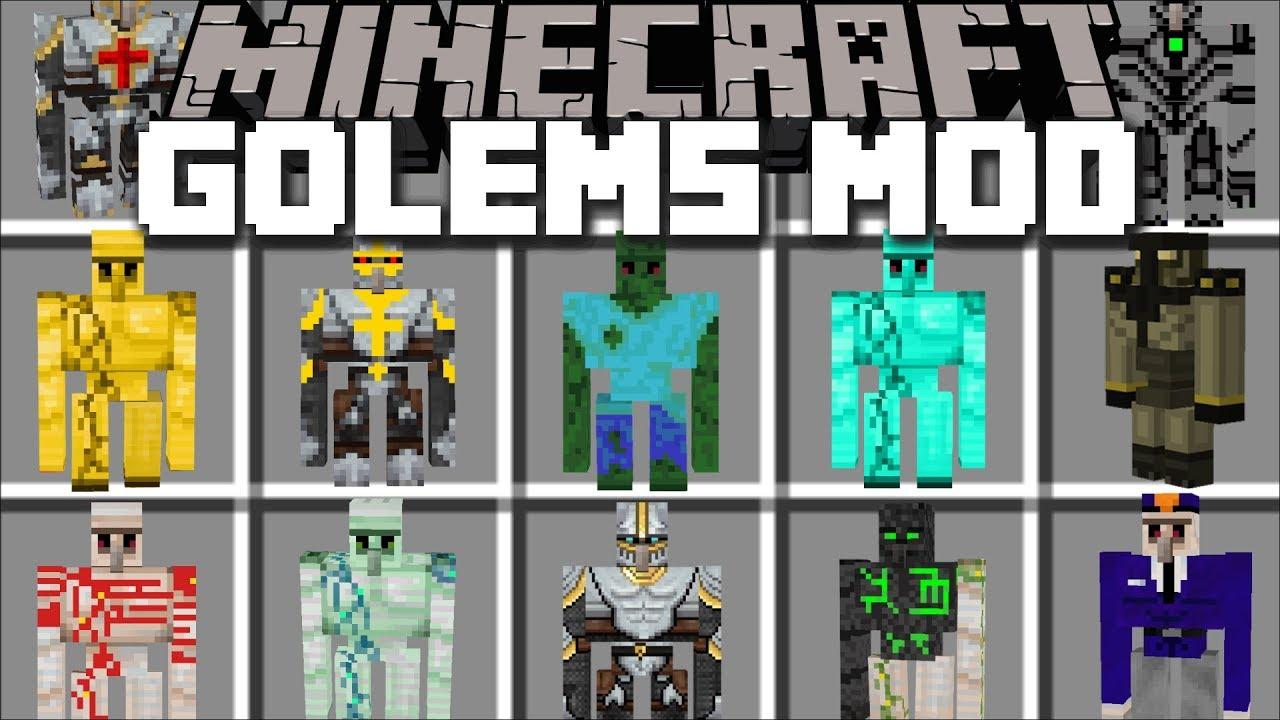 Minecraft: Extra Golems mod download guide