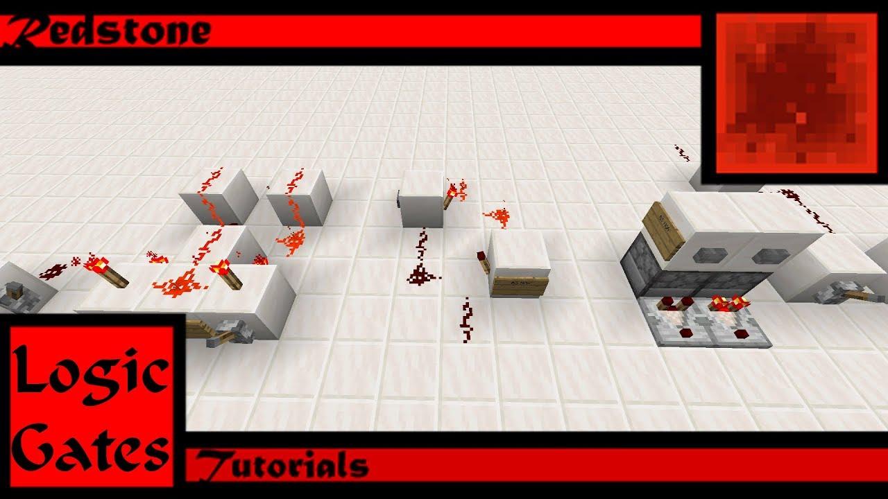 Minecraft: Logic Gates uses and guide