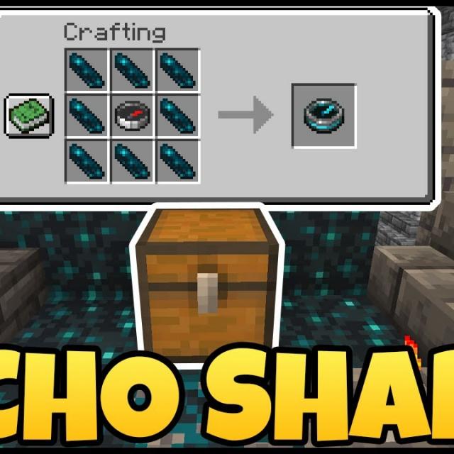 Minecraft new item Echo Shard Guide
