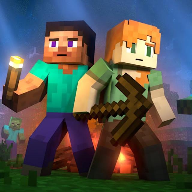 Steve and Alex get a makeover in Minecraft