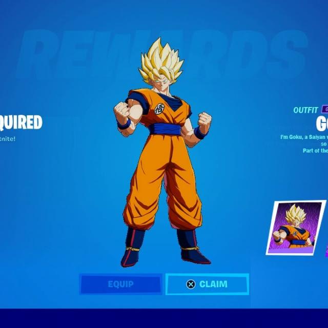 Best Fortnite skins from the Dragon Ball Z update