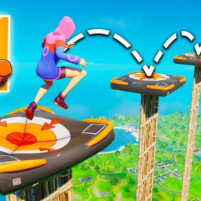 Tips to bounce on Separate Crashpads in Fortnite