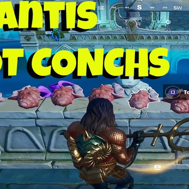 Conches locations in Fortnite Chapter 3 Season 4