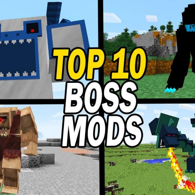 Who are the Boss mobs in Minecraft?