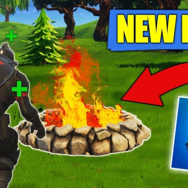 Fortnite places to dance at Campfire