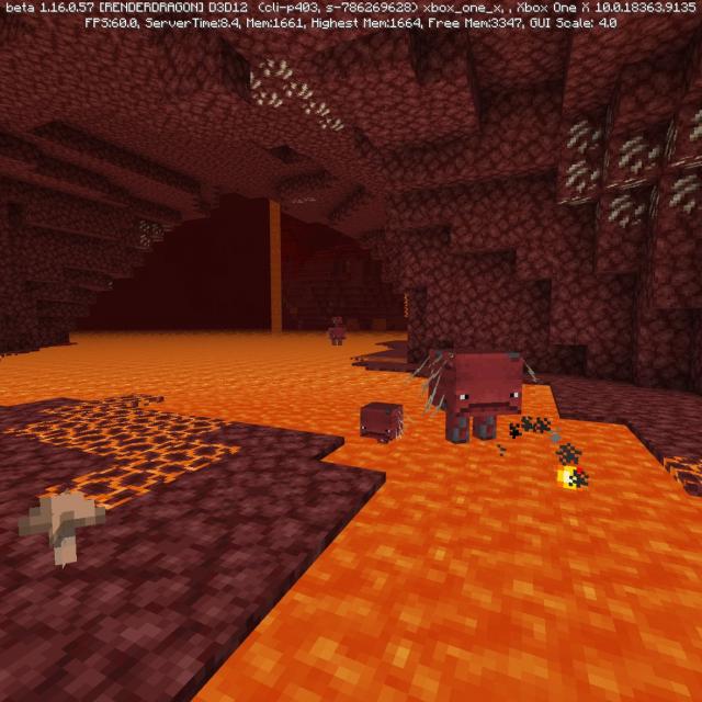 Minecraft structures found in the Nether dimension